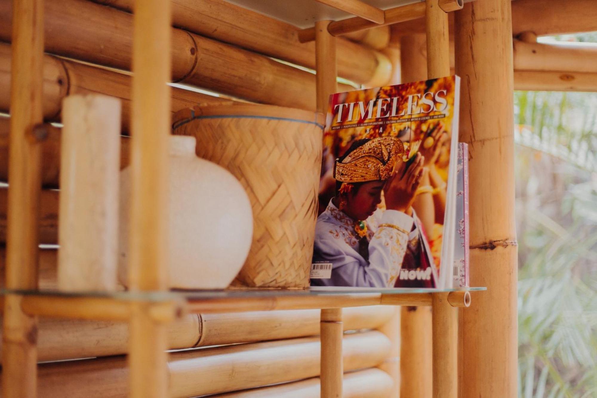 Hideout Eco Bamboo House Bali Villa Selat Exterior photo