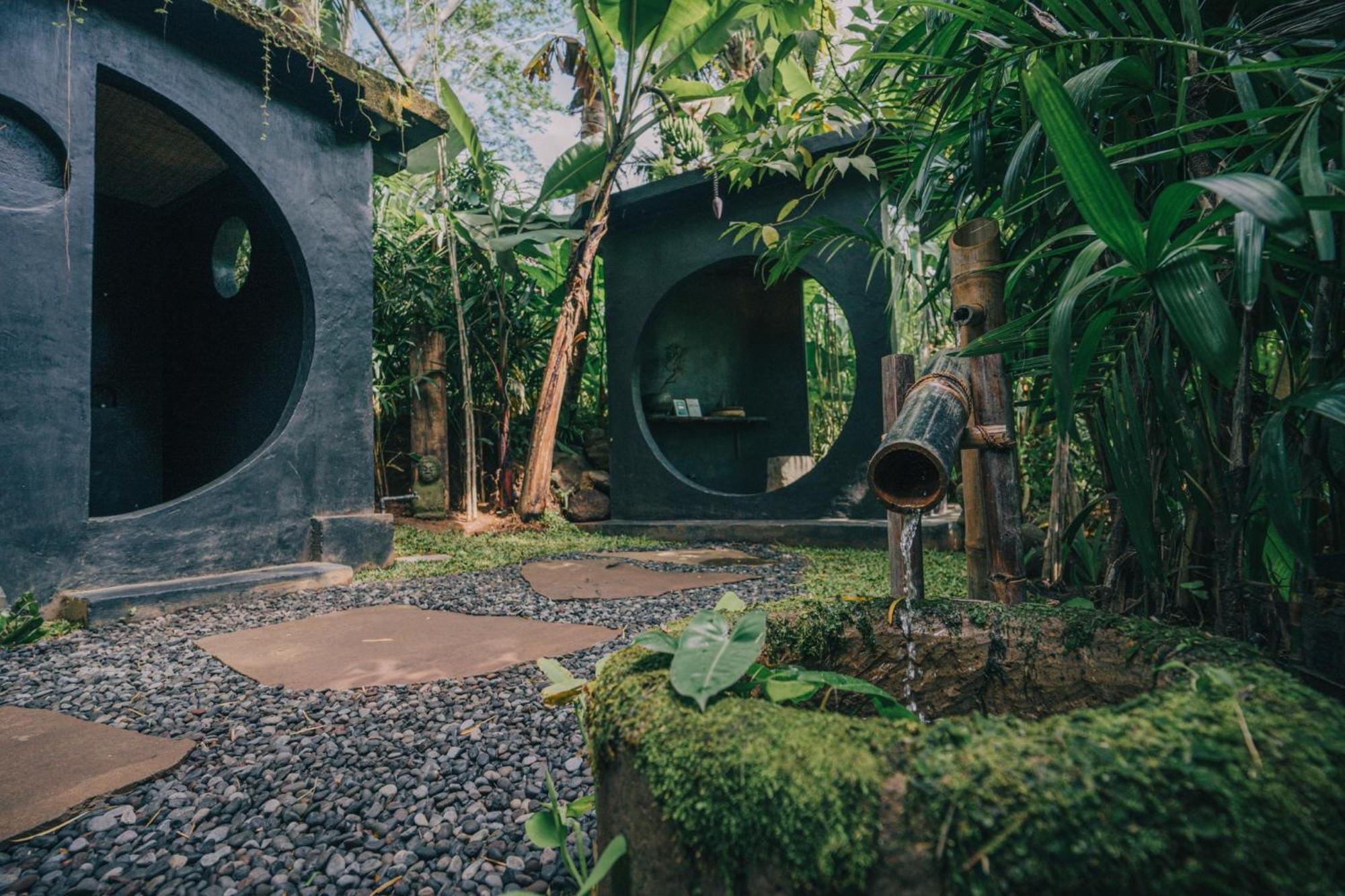 Hideout Eco Bamboo House Bali Villa Selat Room photo
