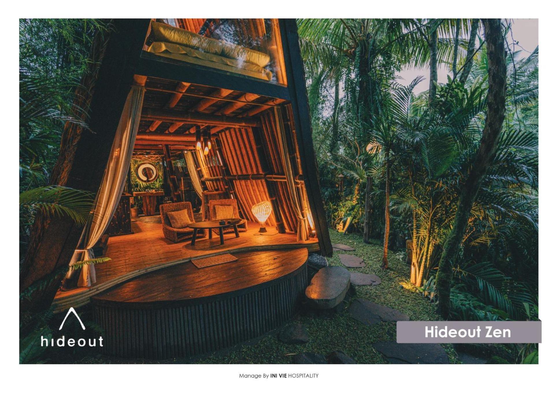Hideout Eco Bamboo House Bali Villa Selat Room photo